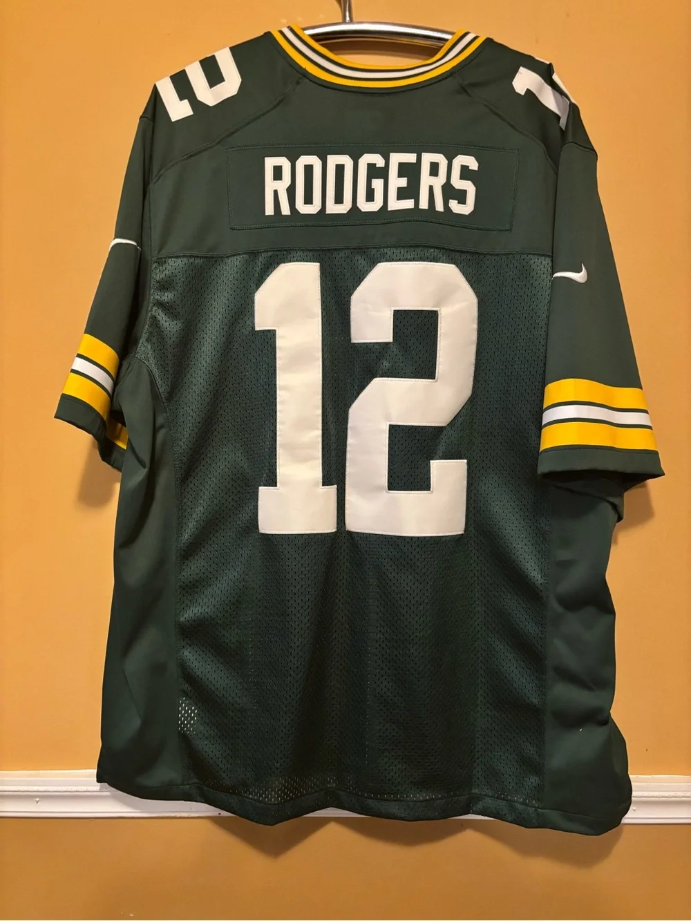 Brand New Aaron Rodger’s Green Bay Nike Jersey size XXL